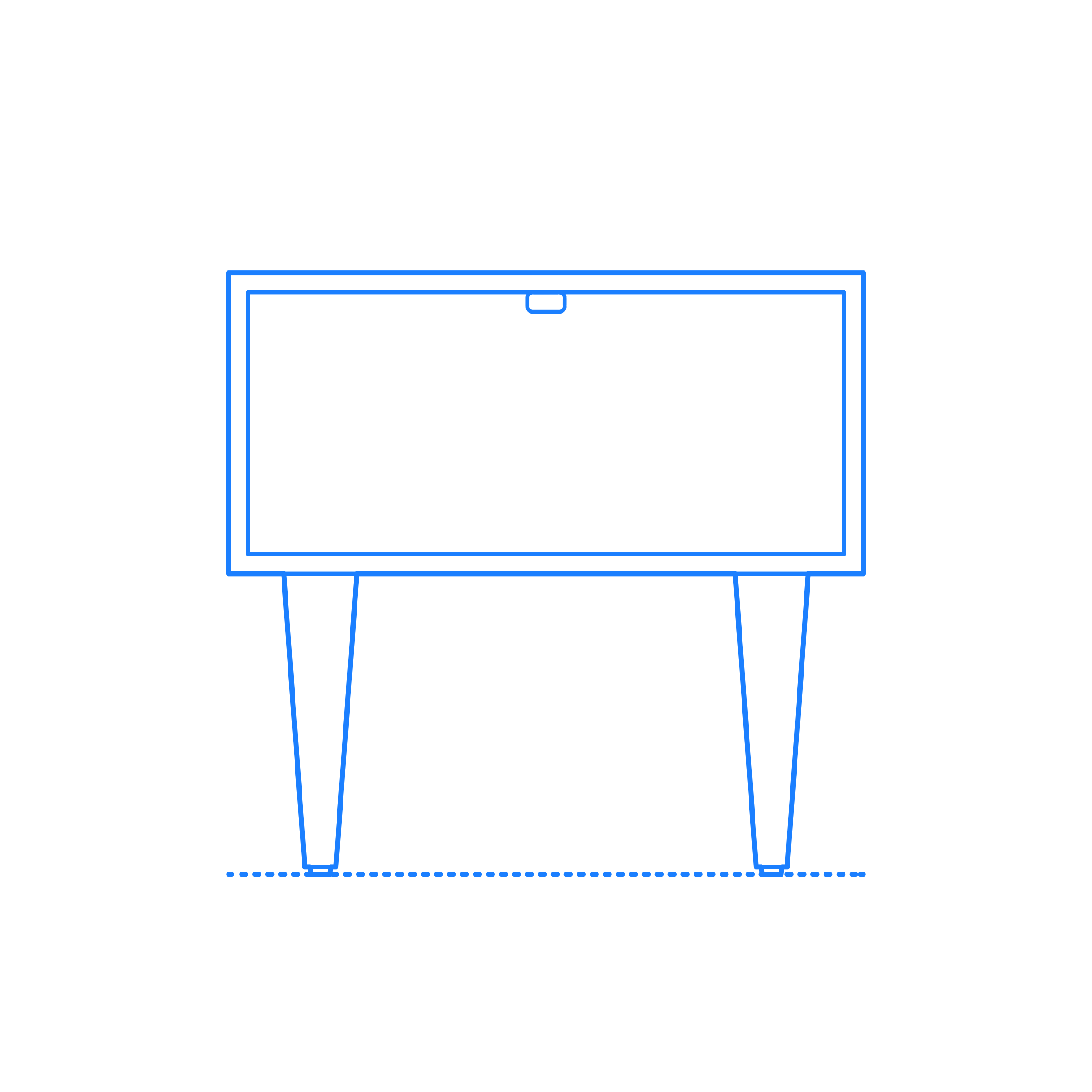 Furniture Nightstands Envelo Nightstand Outline Drawing Svg Vector Free Vectors